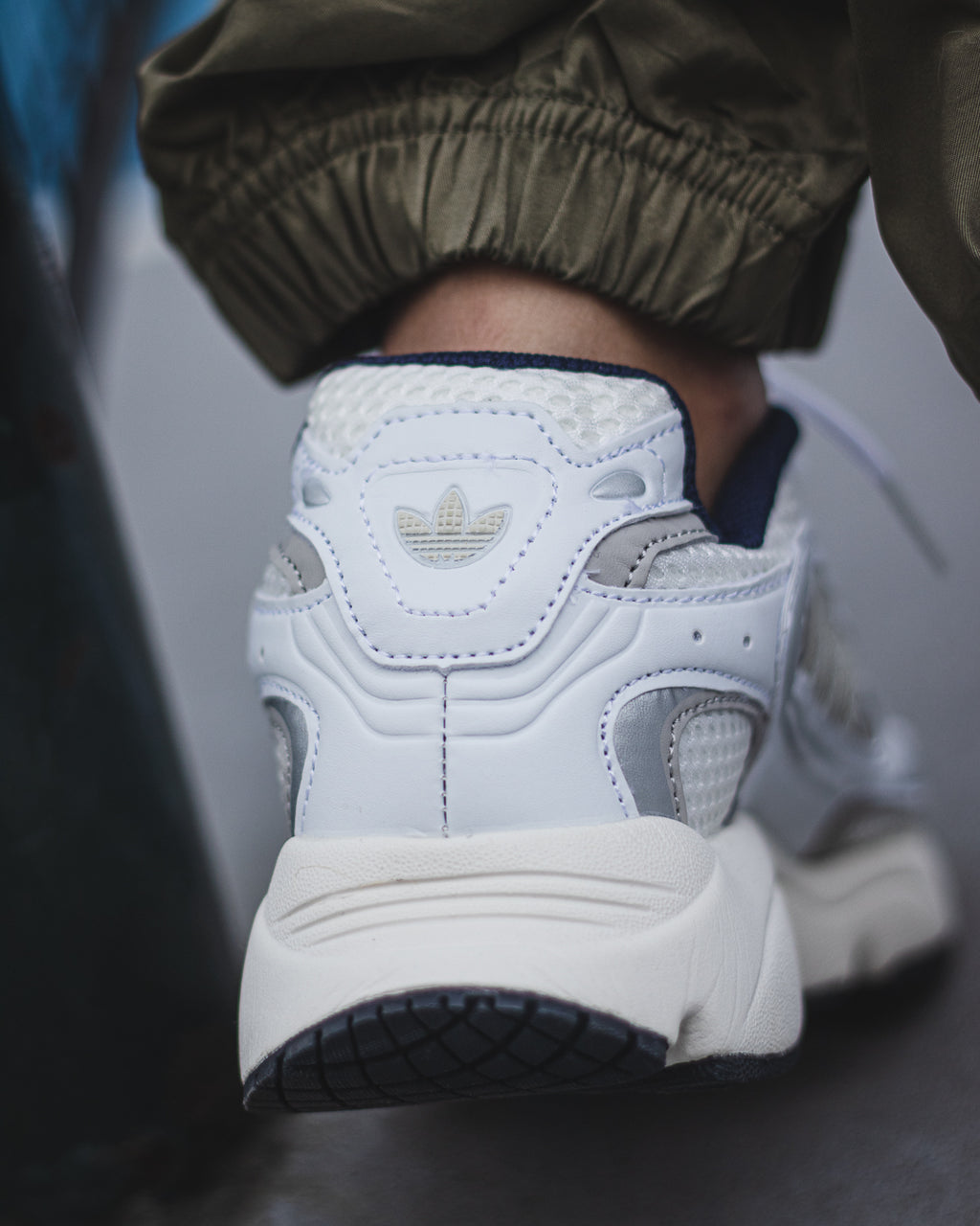 Adidas Ozmillen “White and Silver”