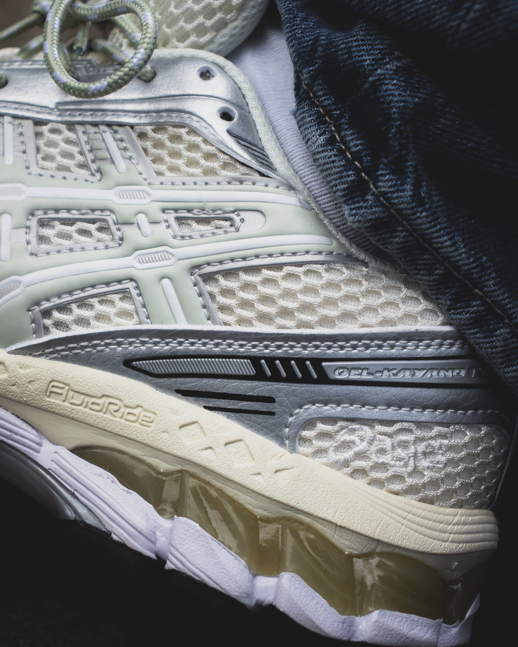 ASICS Gel-Kayano 12.1 "Ronnie Fieg - Cream/Pure Aqua"