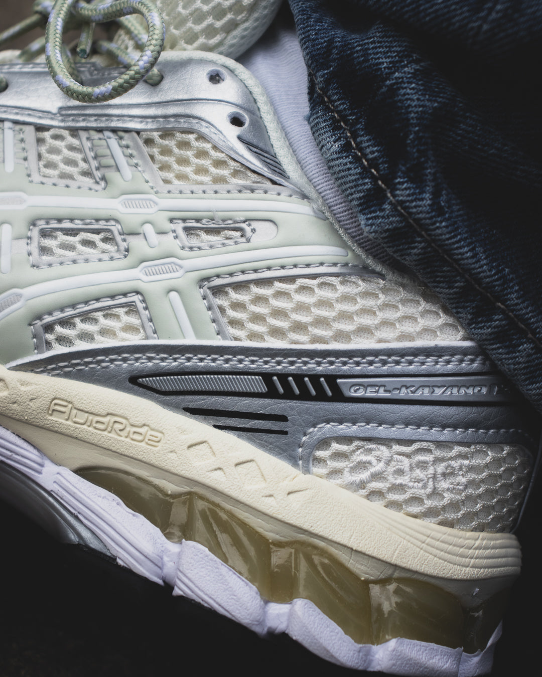 ASICS Gel-Kayano 12.1 "Ronnie Fieg - Cream/Pure Aqua"