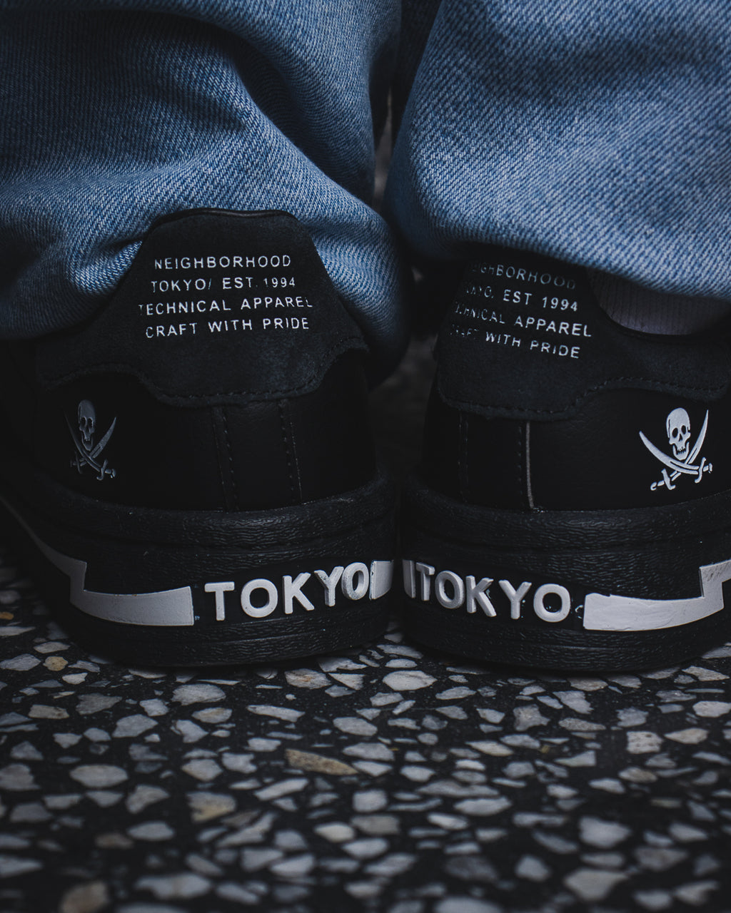 Adidas Superstar x Neighborhood Black