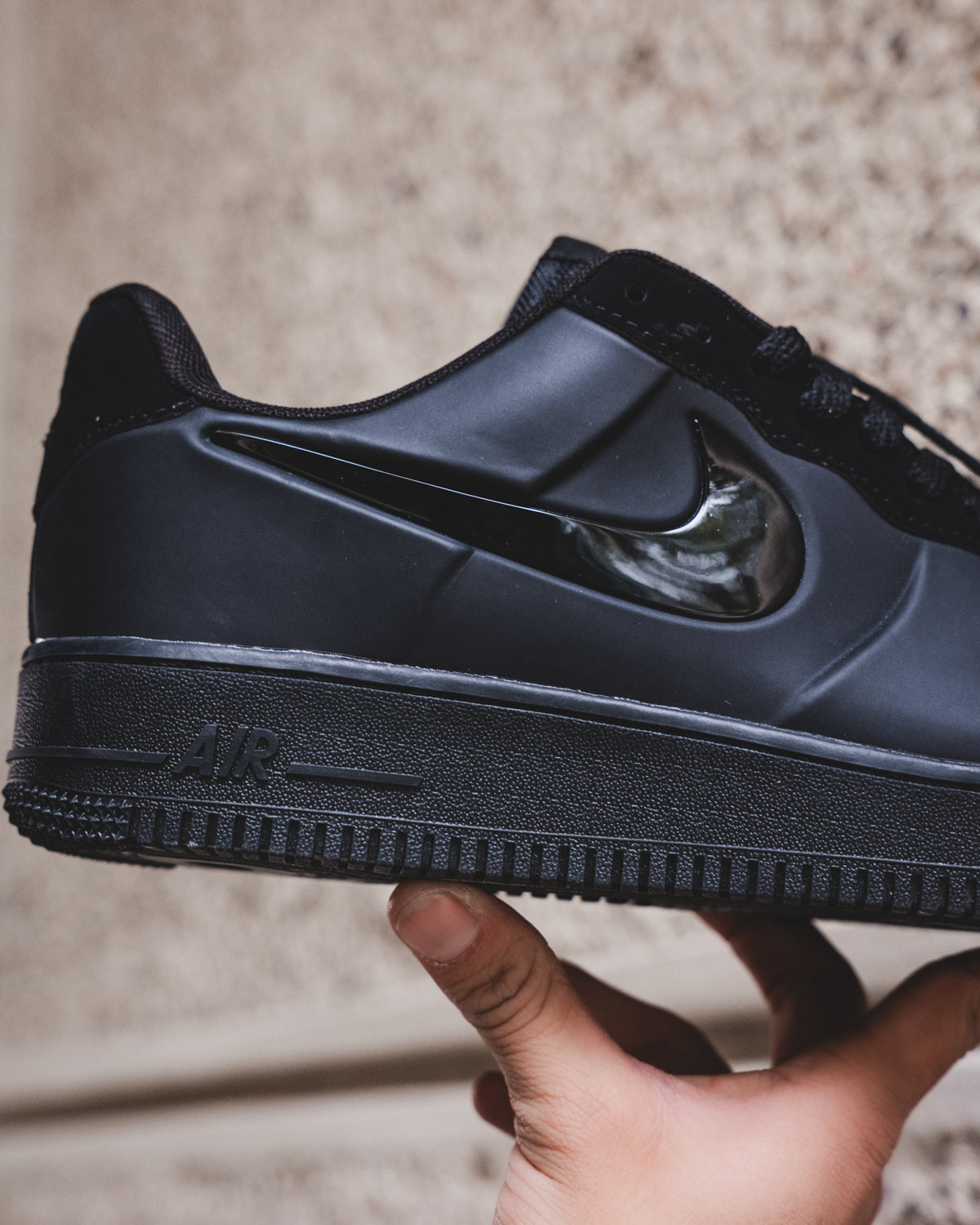 Nike Air Force 1 "Triple Black Premium"