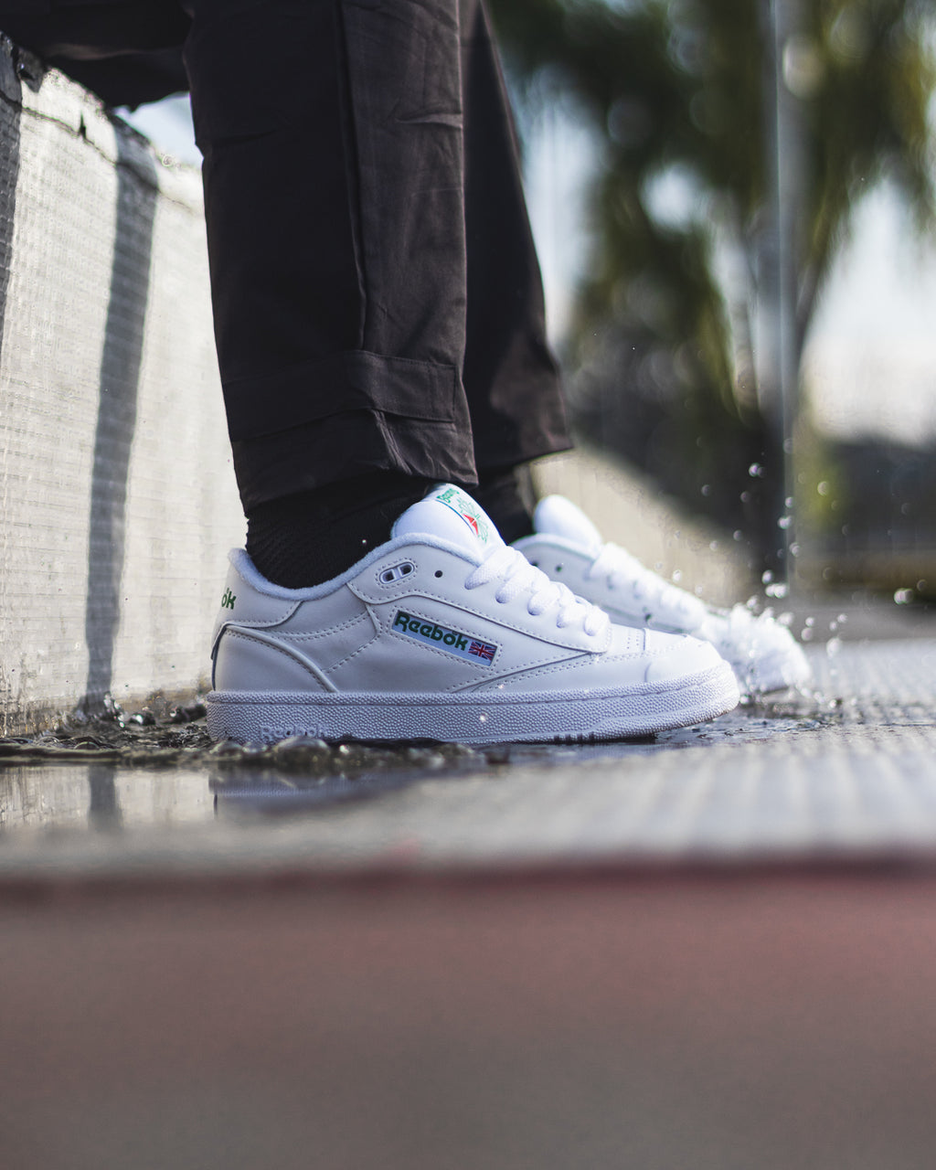Reebok Club C Bulc x BEAMS “White Glen Green”