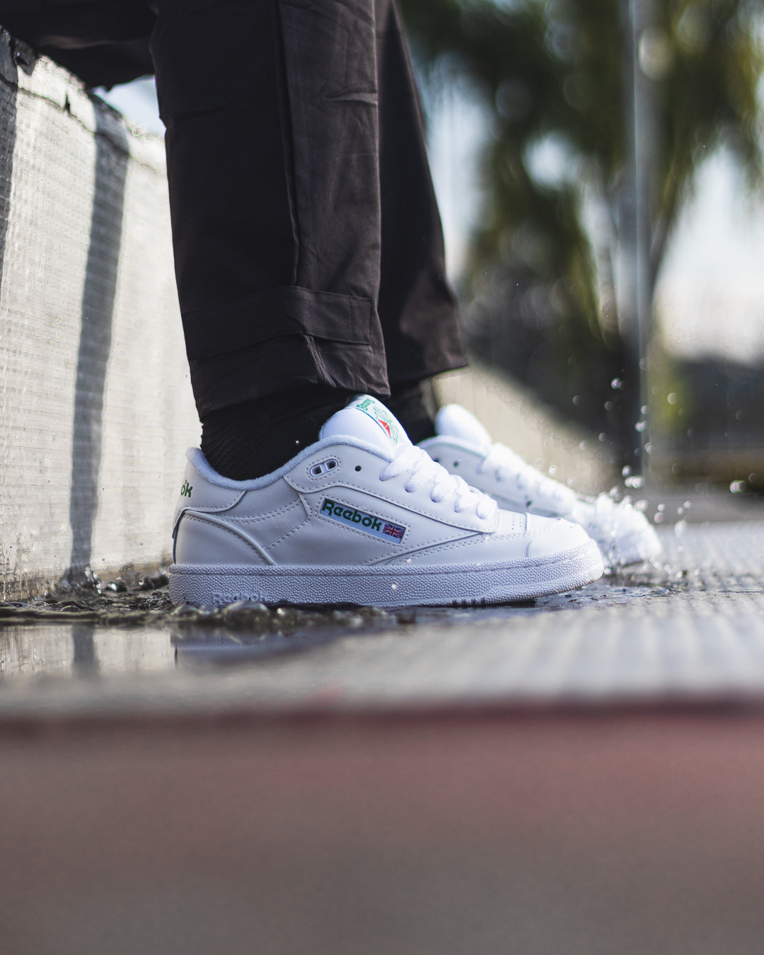 Reebok Club C Bulc x BEAMS “White Glen Green”