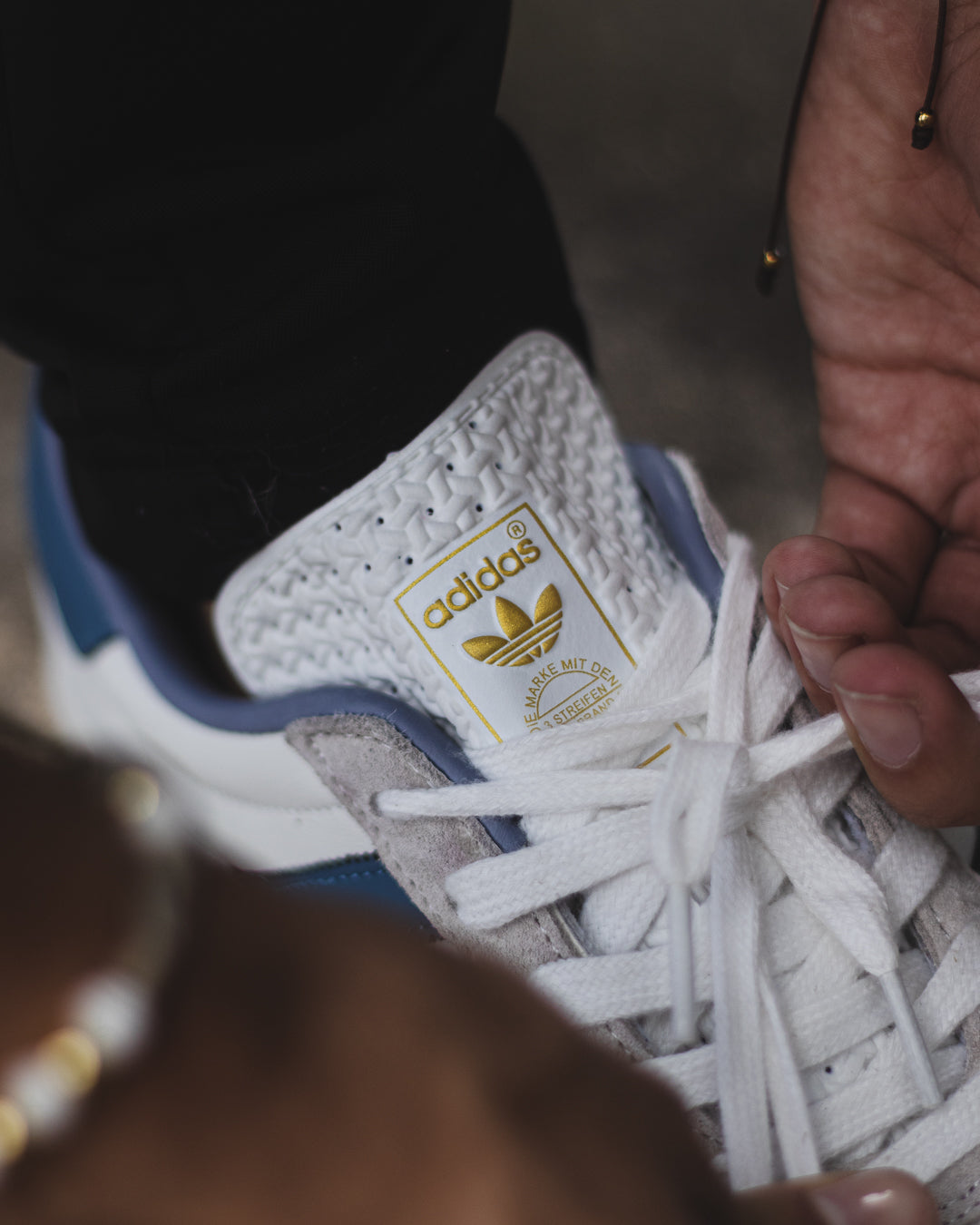 Adidas Gazelle Indoor “White Preloved Ink”