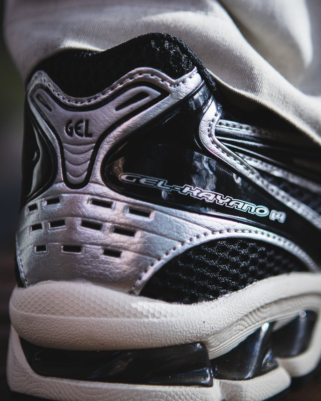 ASICS Gel-Kayano 14 Black/Pure Silver