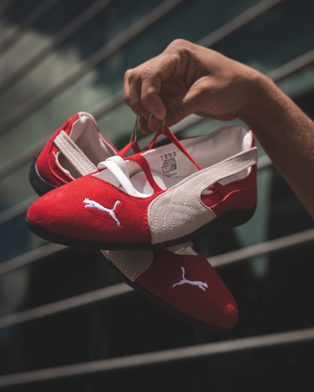PUMA Speedcat Suede Ballet Red