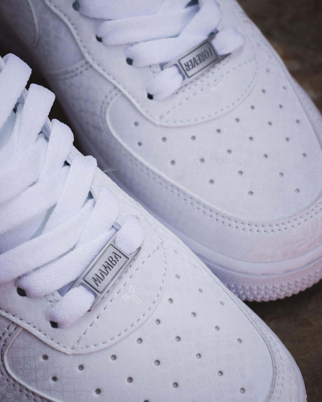 Nike Air Force 1 Low Protro Kobe Bryant "Mamba Mentality" Triple White