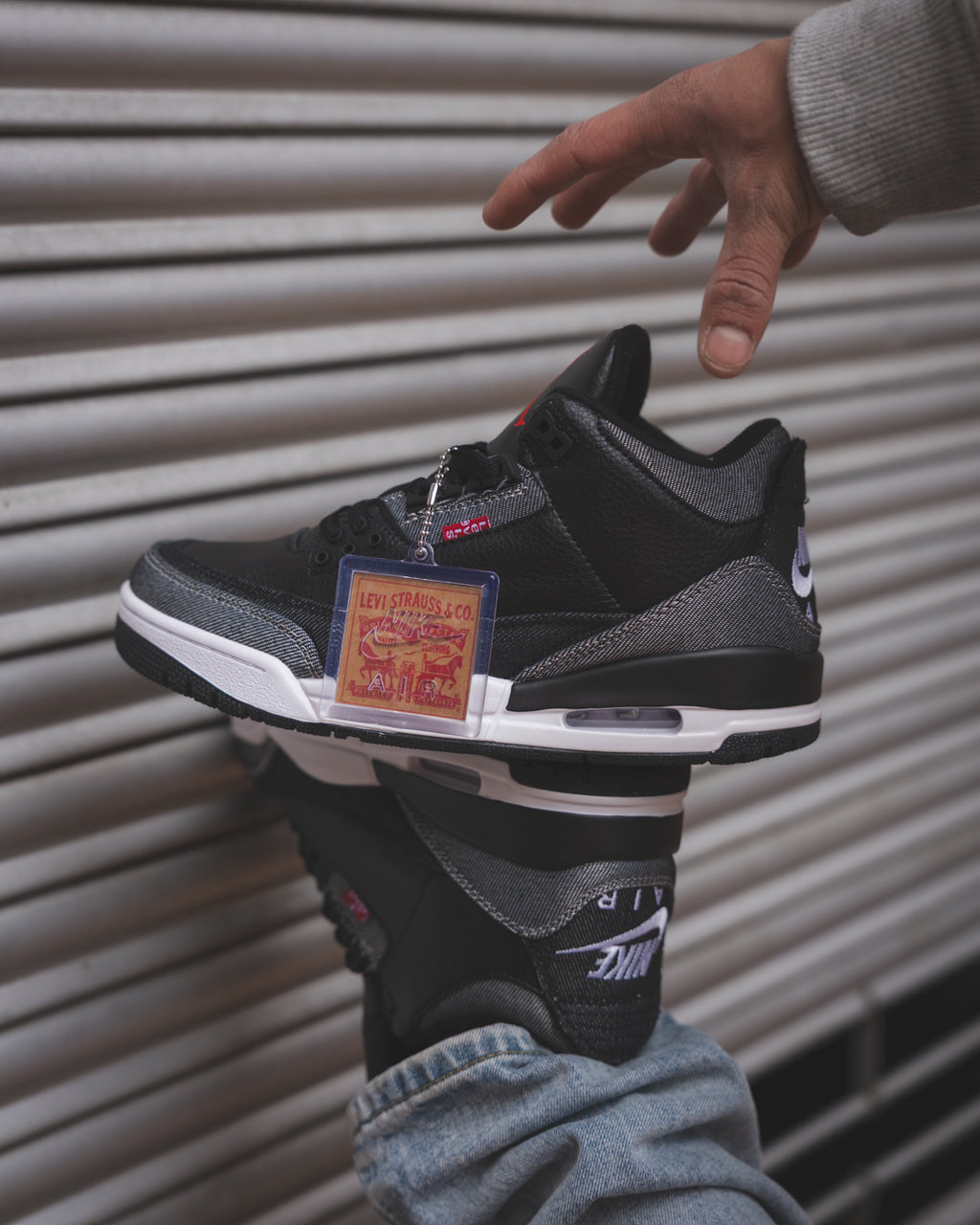 Air Jordan 3 Retro SP x Levi's "Black Denim"