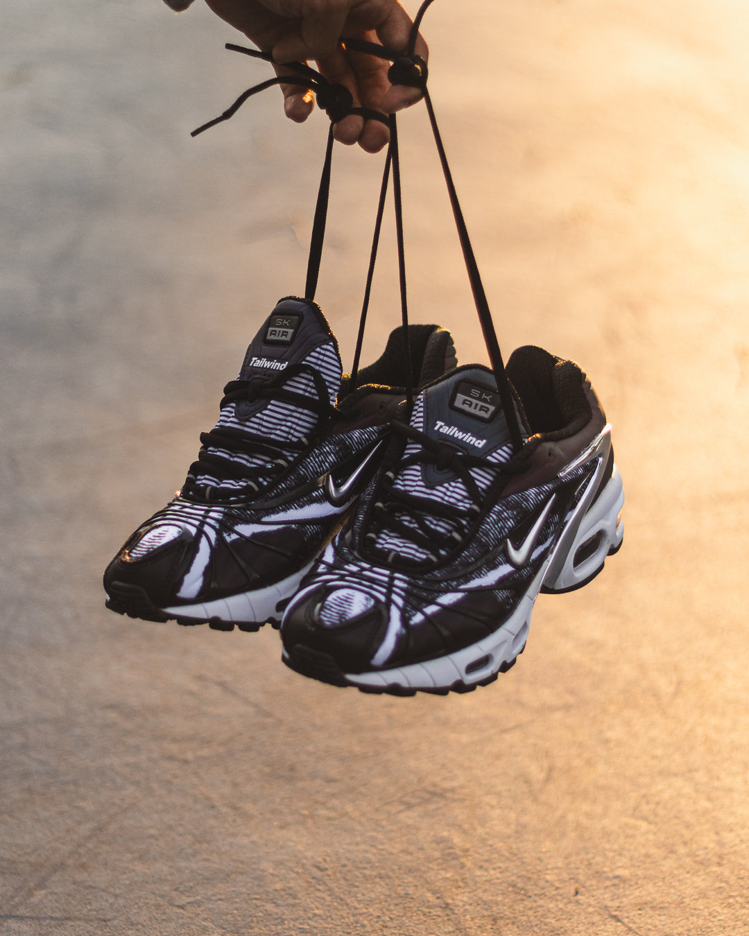 Nike Air Max Tailwind V x Skepta "Black & Chrome"