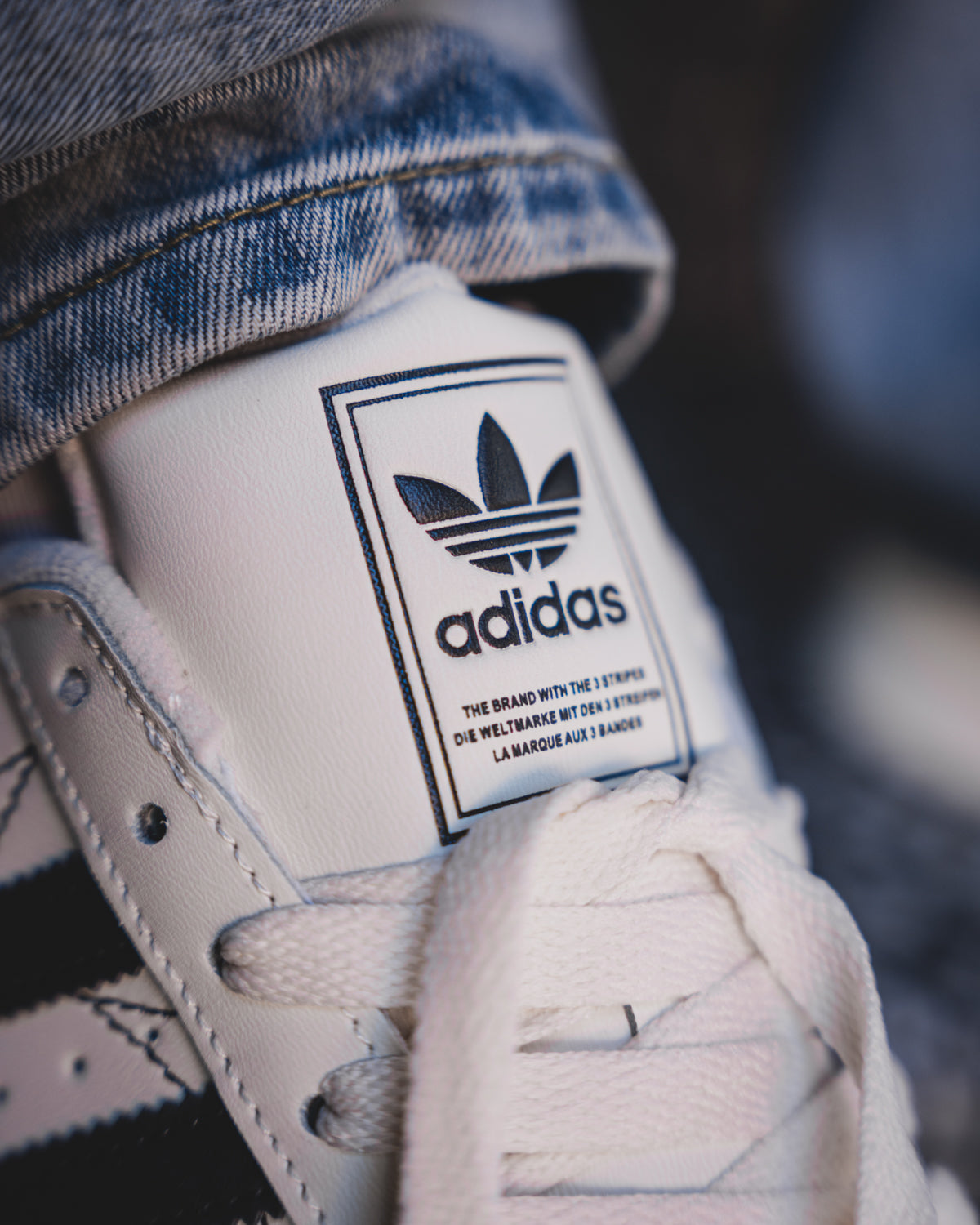 Adidas Superstar II Cream White Black Stars