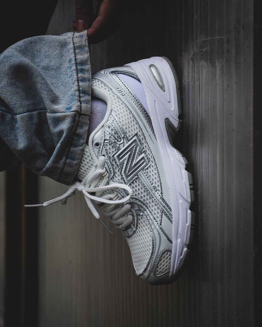 New Balance 740 “White/Silver Metallic”