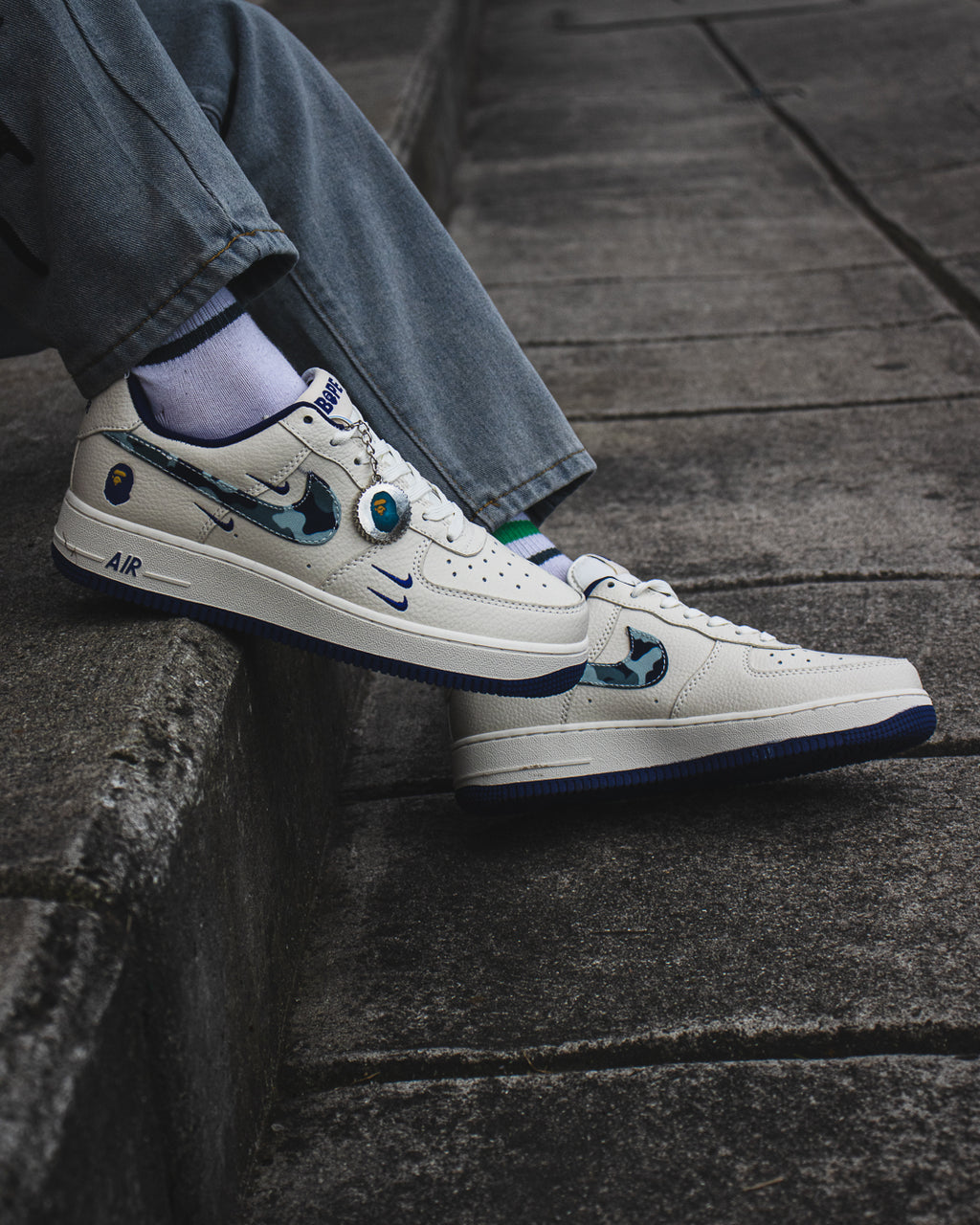 Nike Air Force x BAPE