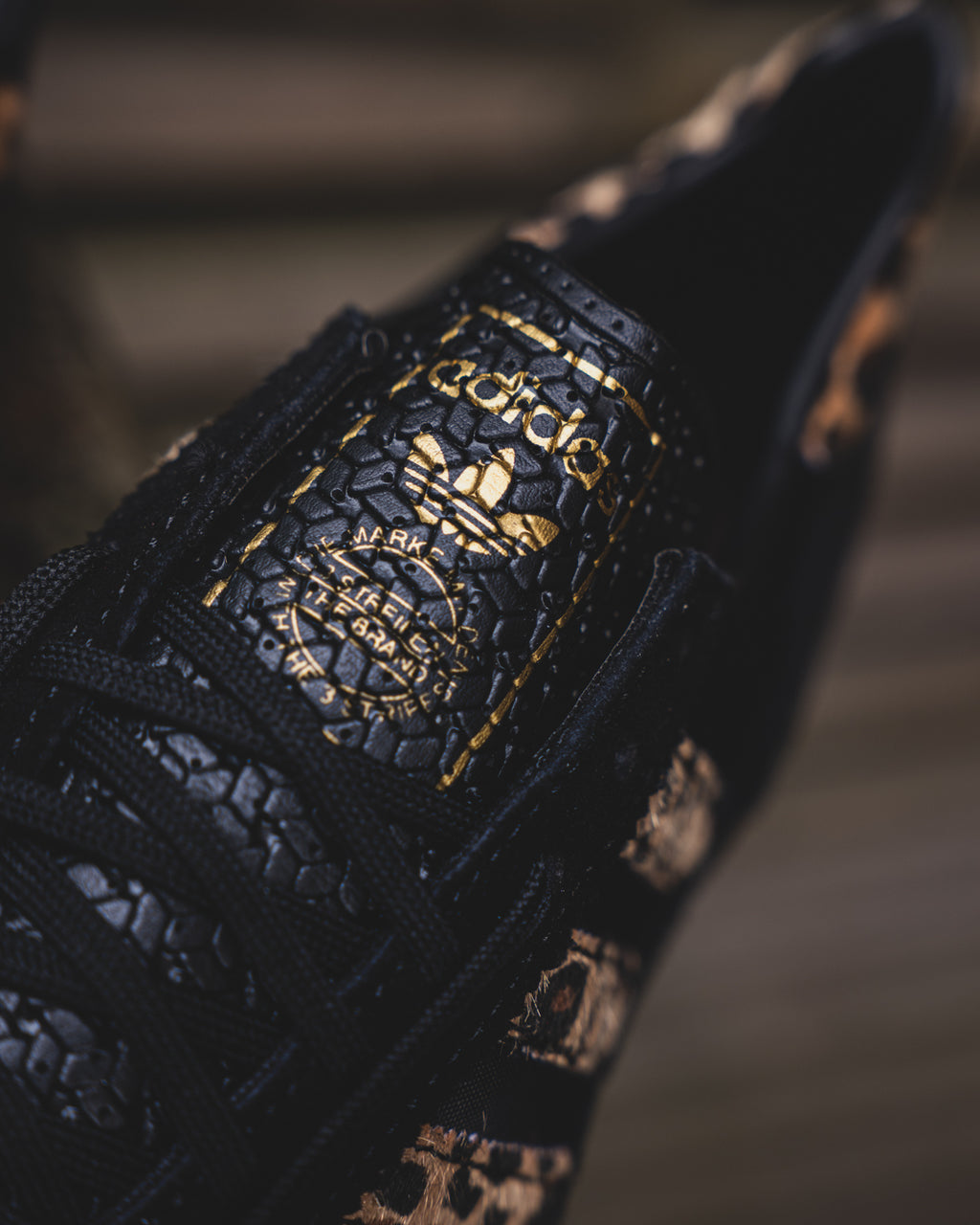 Adidas SL 72 Negra Leopardo