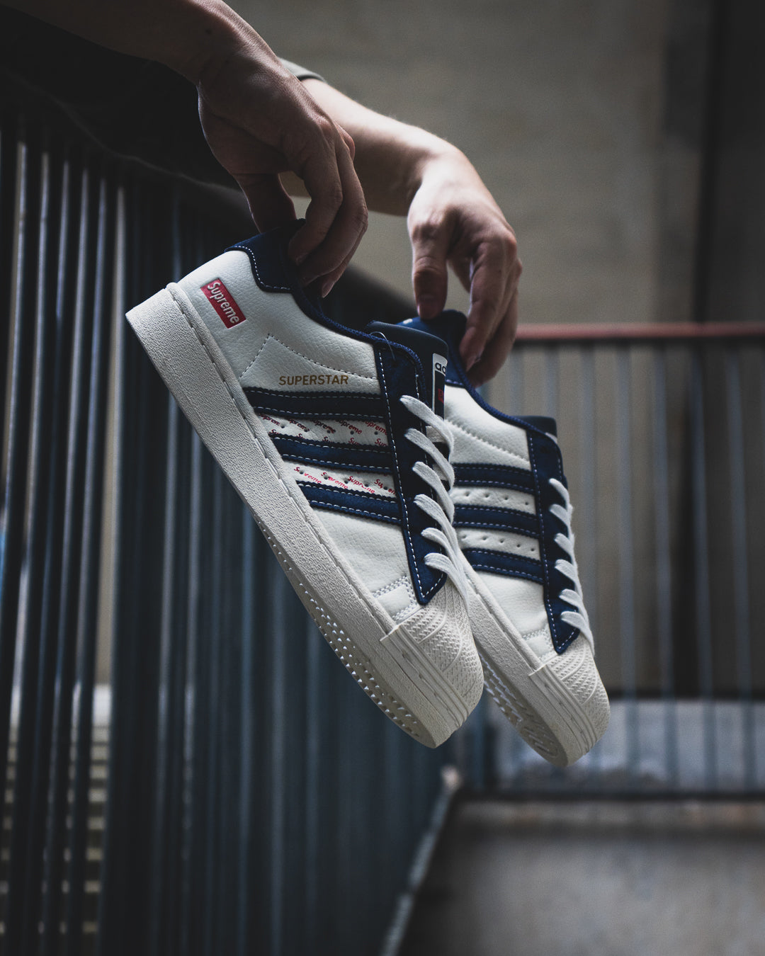 Adidas Superstar x Supreme