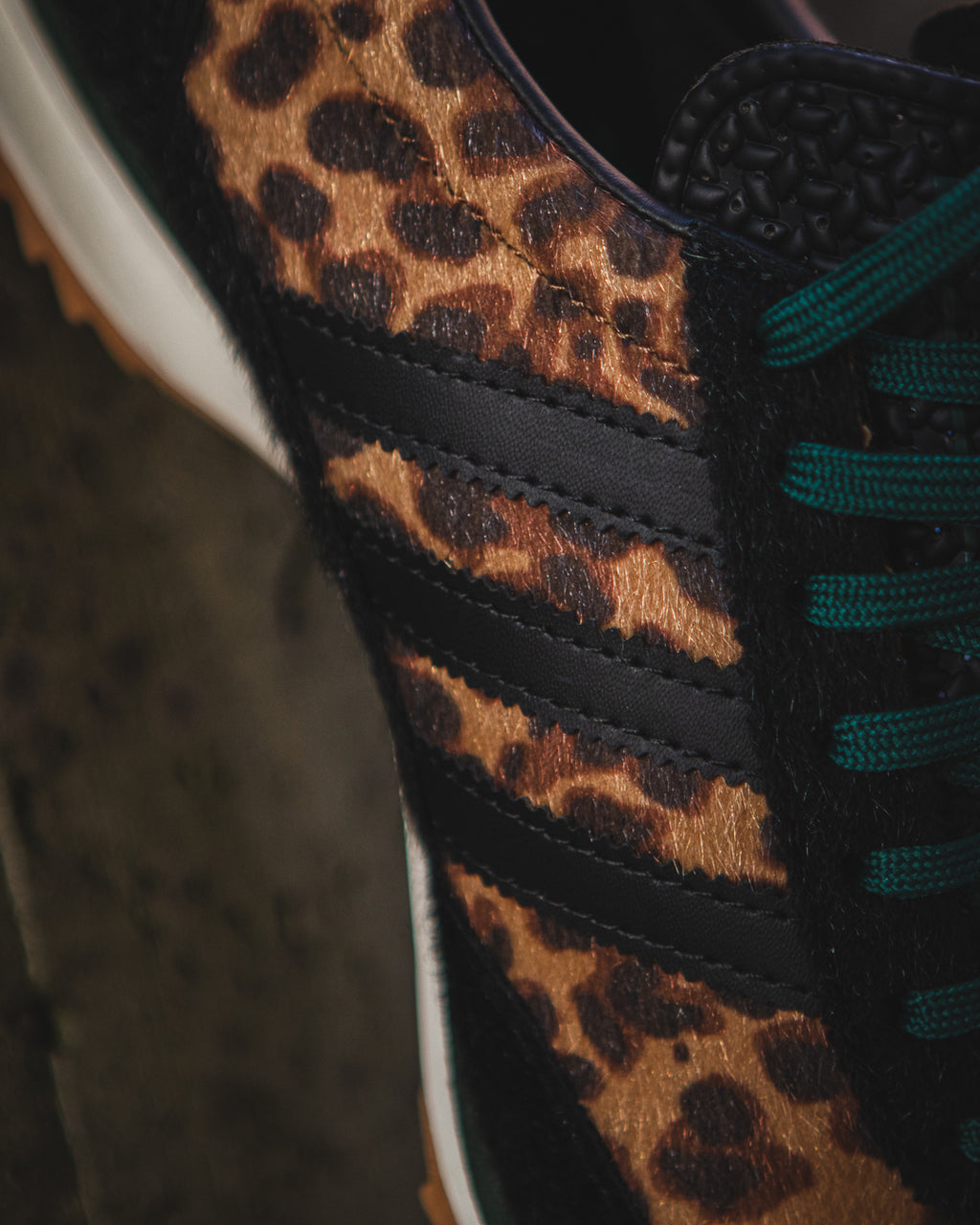 Adidas SL 72 OG "Leopard Print Collegiate Green"
