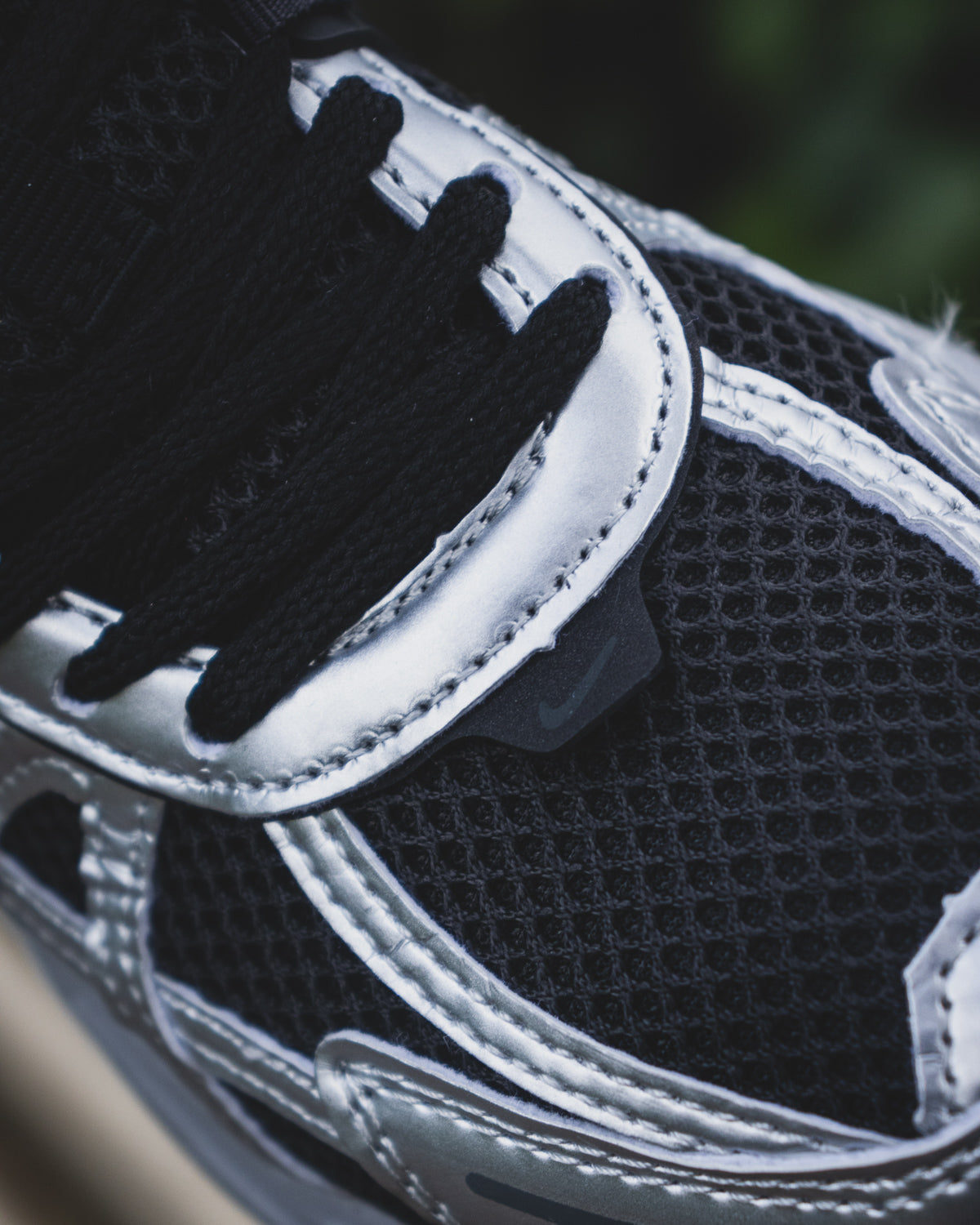 Nike V2K Run "Black Metallic Silver"