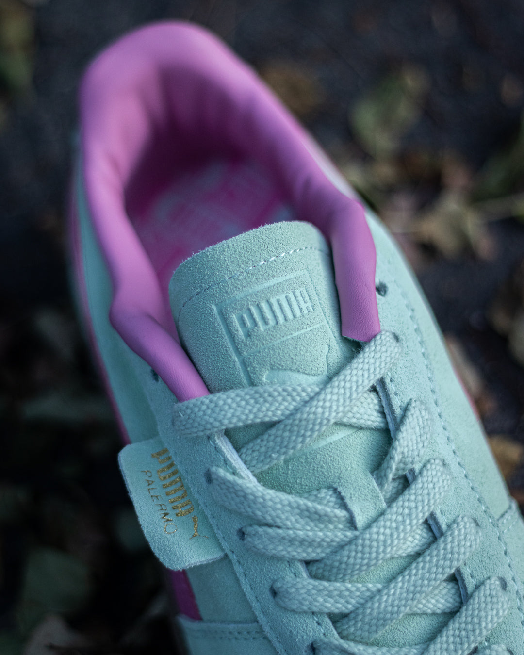 Puma Palermo “Light Mint Orchid Shadow-foam”