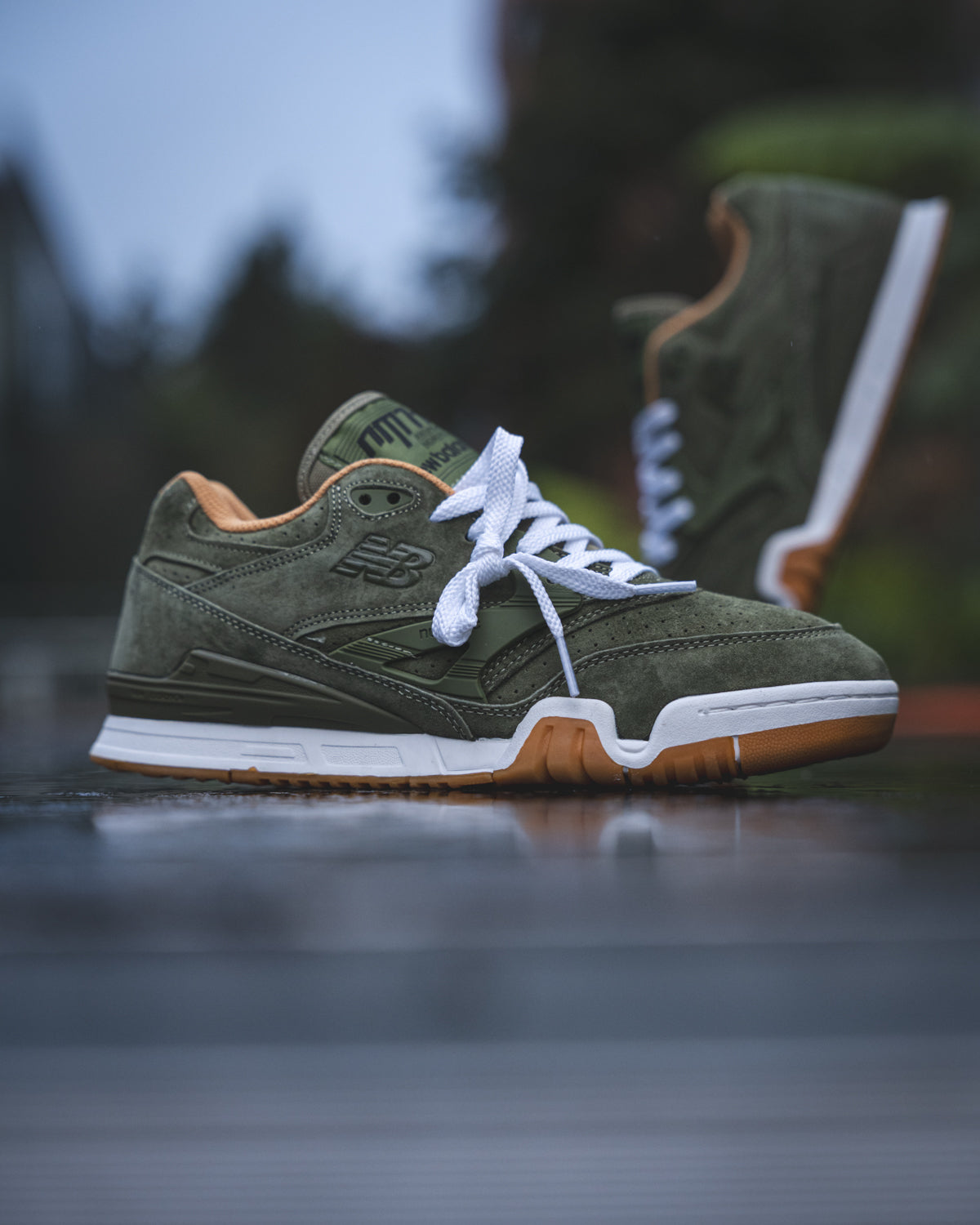 New Balance Numeric 770 Dark Olivine Gum