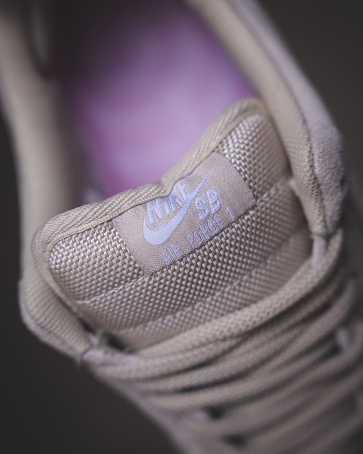 Nike SB Air Force 1 Low Light Orewood Brown and Pink Foam