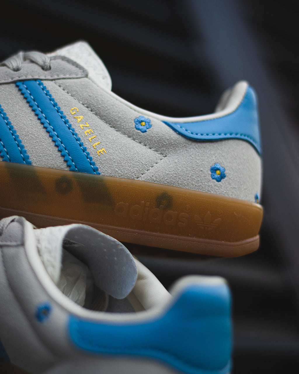Adidas Gazelle Indoor “Light Blue Floral”