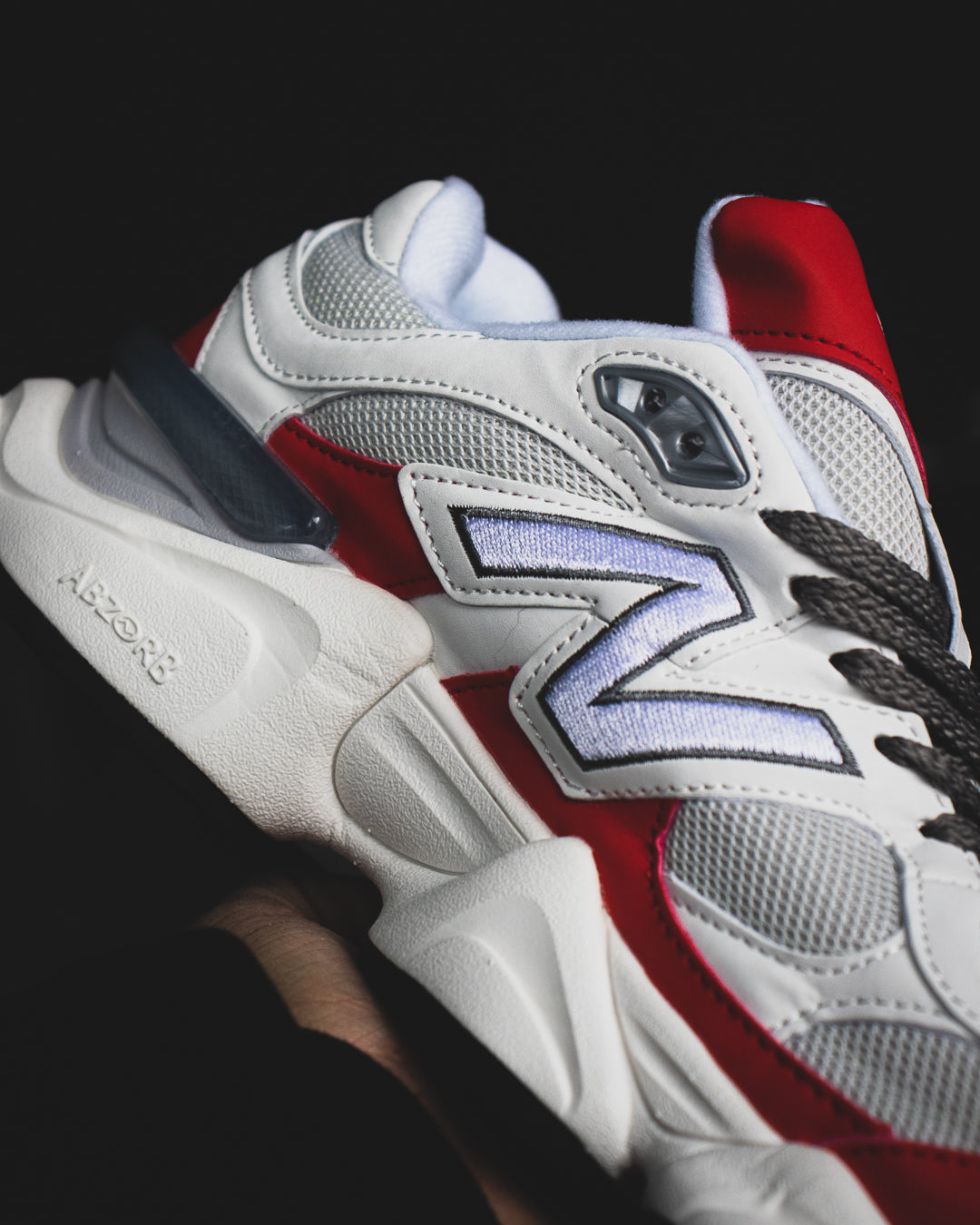 New Balance 9060 White/Red