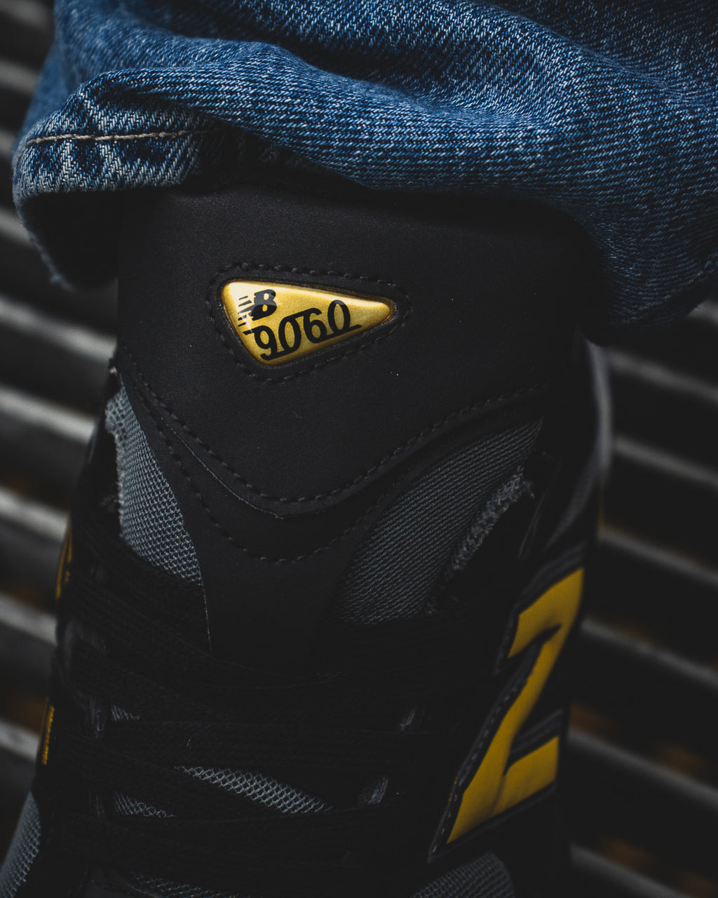 New Balance 9060 Black and Yellow
