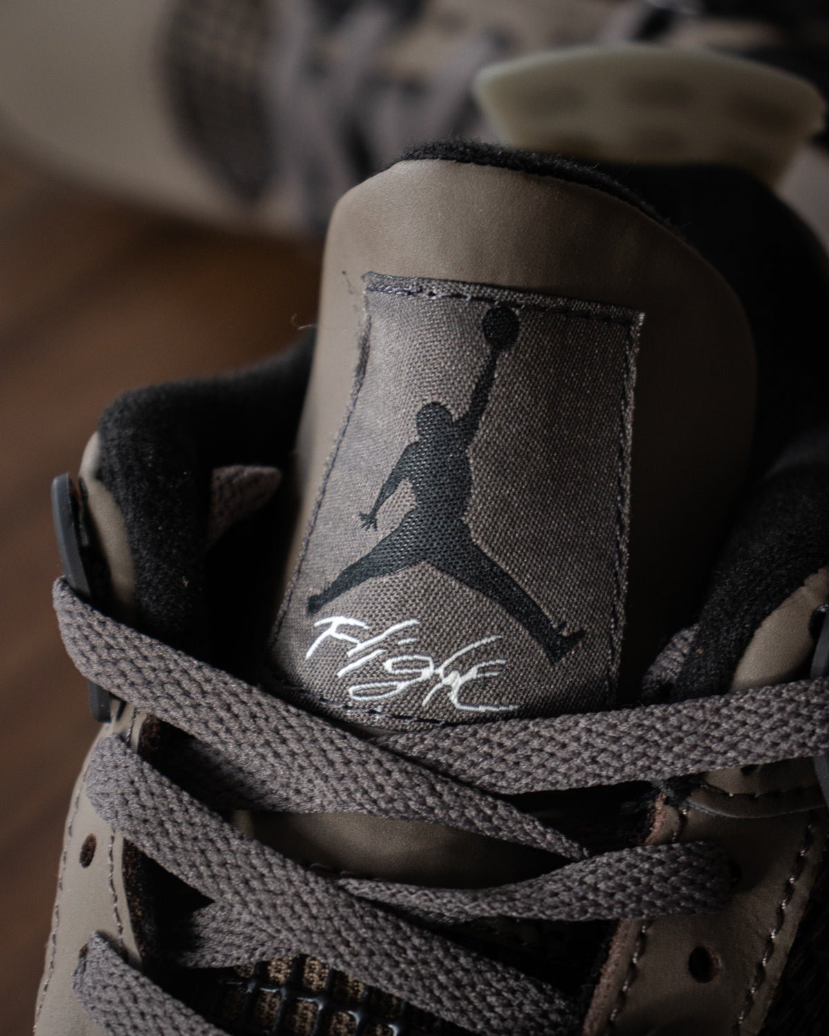 Air Jordan 4 Retro "Cave Stone and Black"