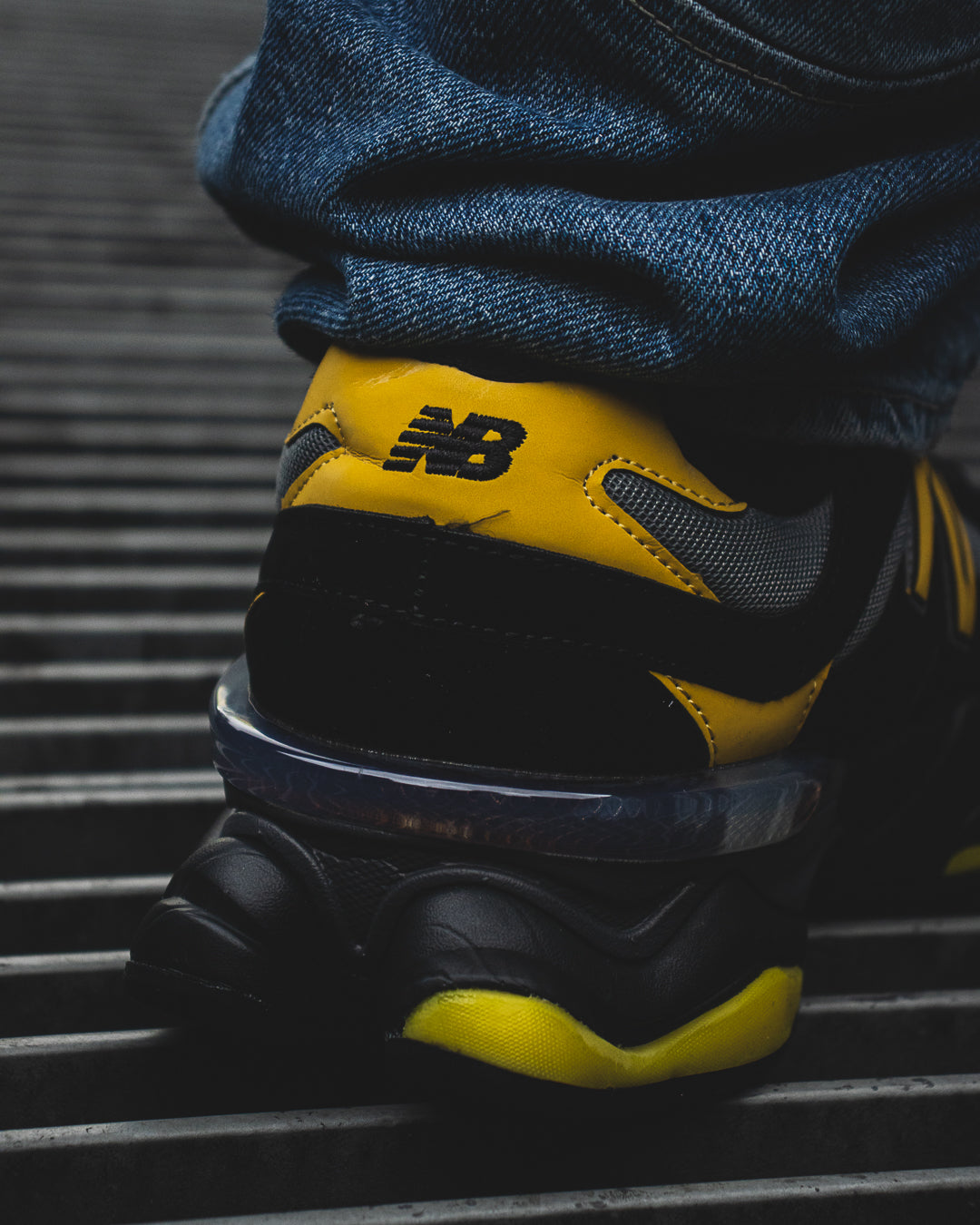 New Balance 9060 Black and Yellow