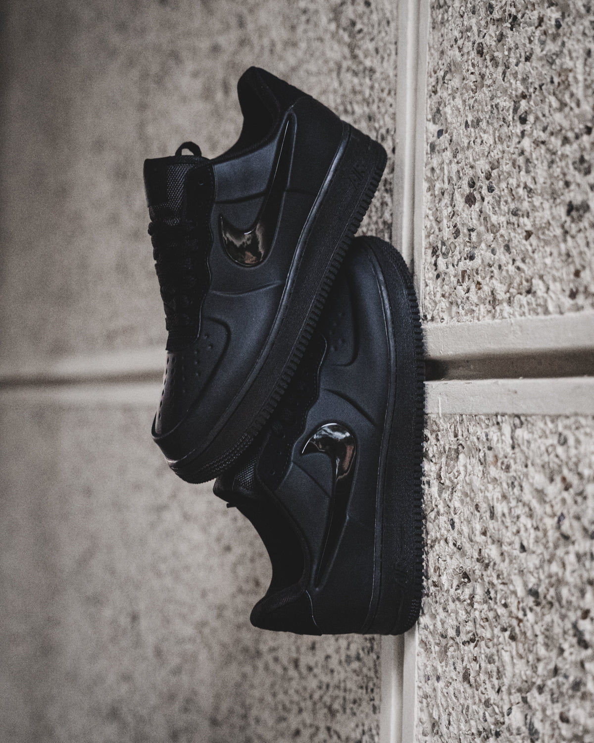 Nike Air Force 1 "Triple Black Premium"