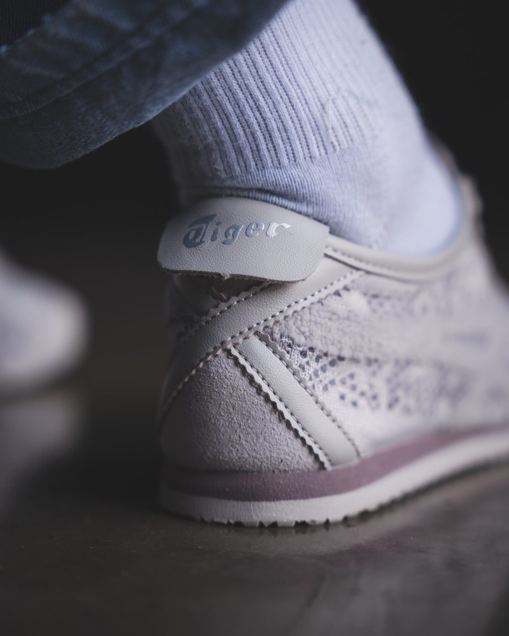 Onitsuka Tiger Mexico 66 Jacquard Mesh Oyster Grey