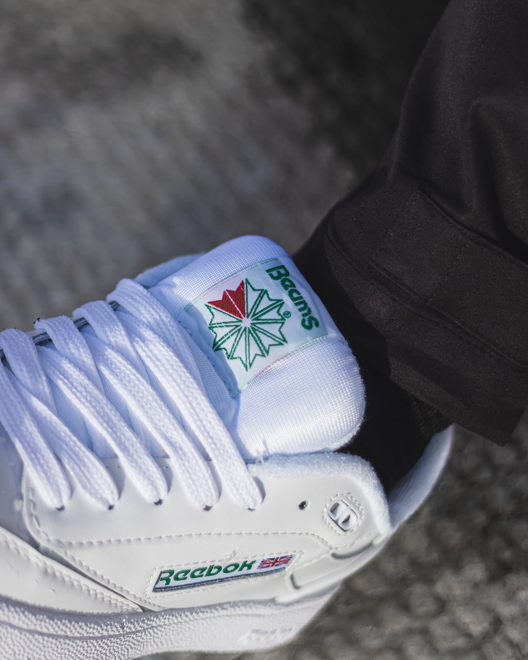 Reebok Club C Bulc x BEAMS “White Glen Green”