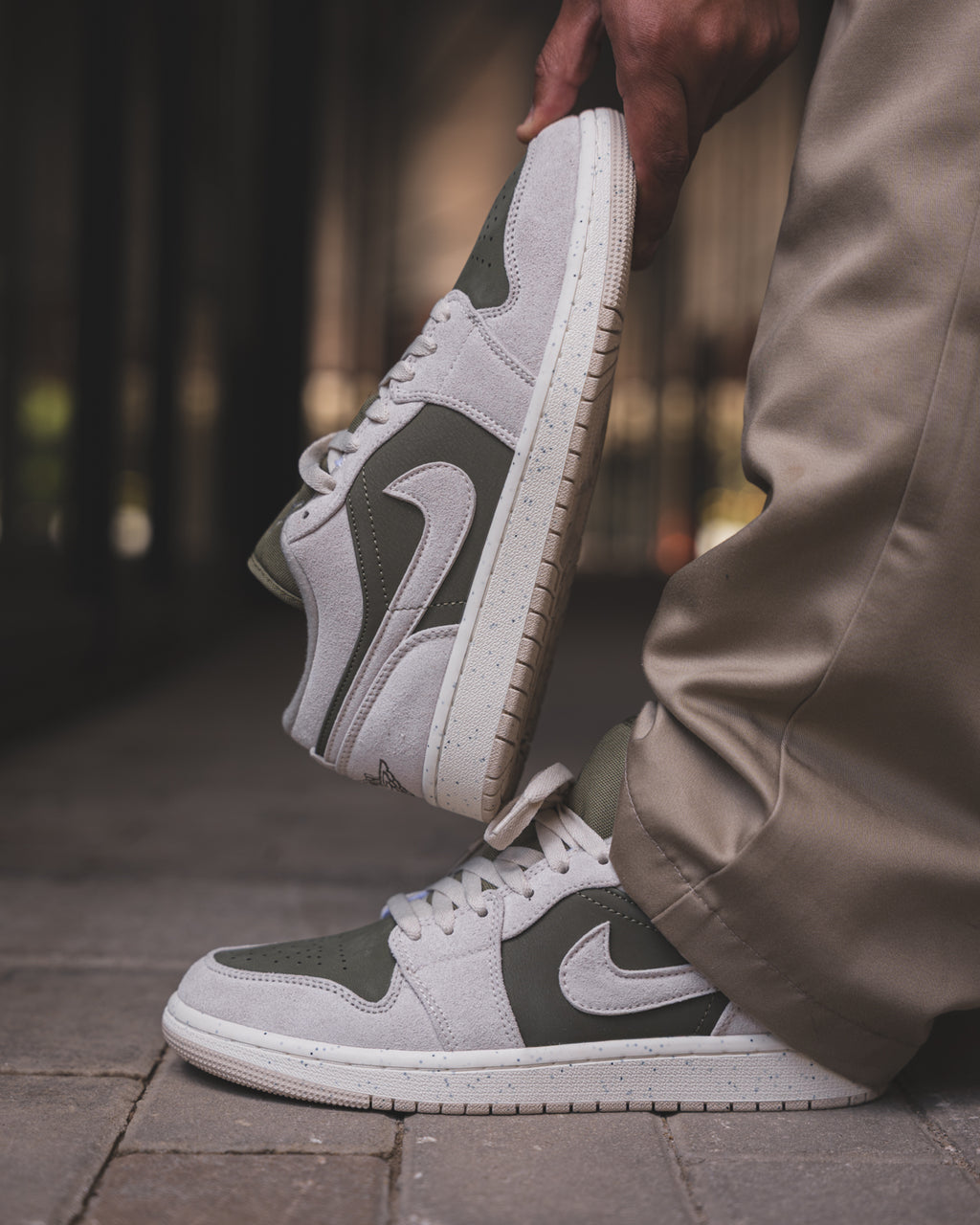 Air Jordan 1 Low SE "Medium Olive"