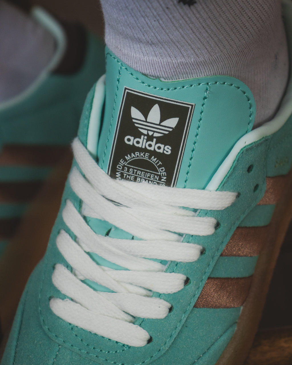 Adidas Sambae "Semi Flash Aqua"