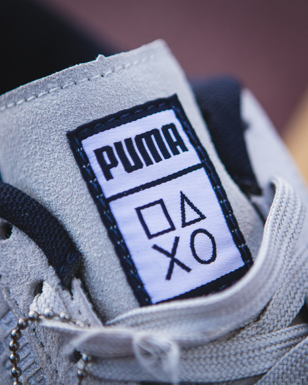 Puma Suede x PlayStation Glacial Grey/New Navy