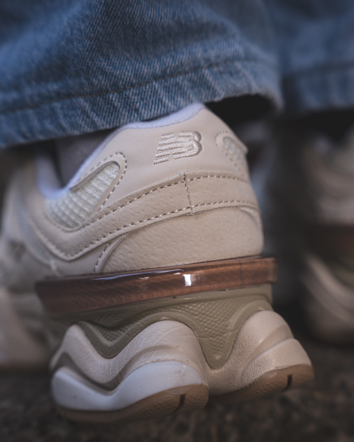 New Balance 9060 Bisque Frosted Glass