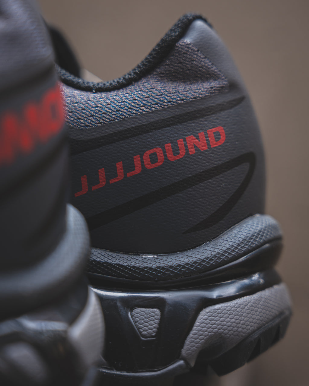 JJJJound x Salomon XT-6 'Ebony Fiery Red'