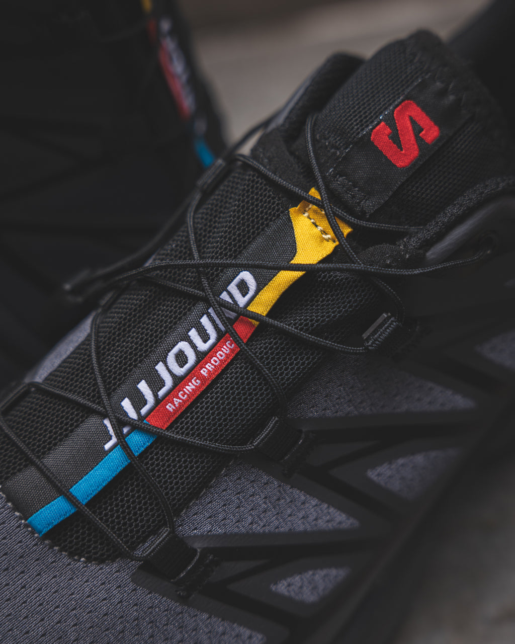 JJJJound x Salomon XT-6 'Ebony Fiery Red'
