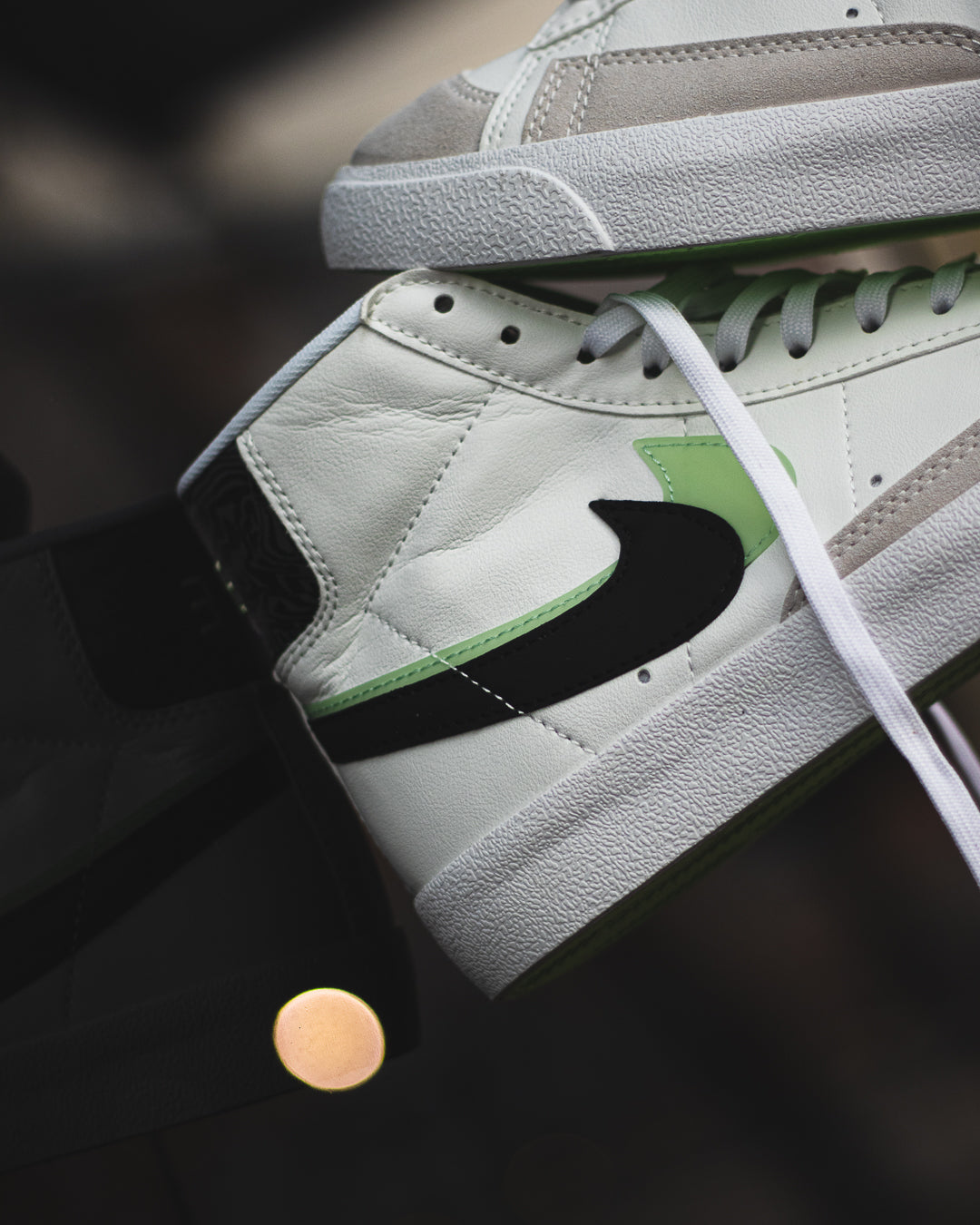 Nike Blazer Mid '77 SE White Black Vapor Green