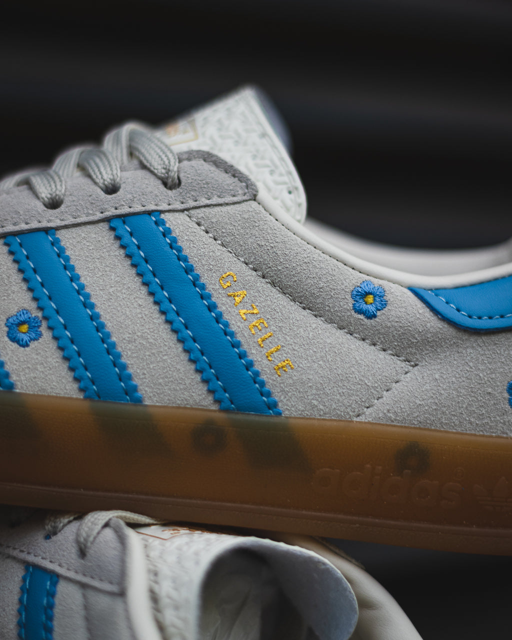 Adidas Gazelle Indoor “Light Blue Floral”