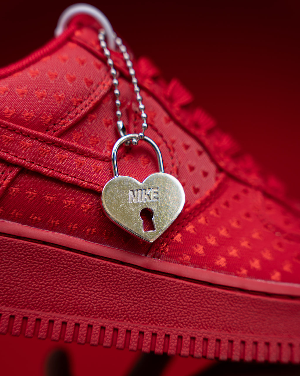 Nike Air Force 1 Low 'Valentine's Day' “University Red”