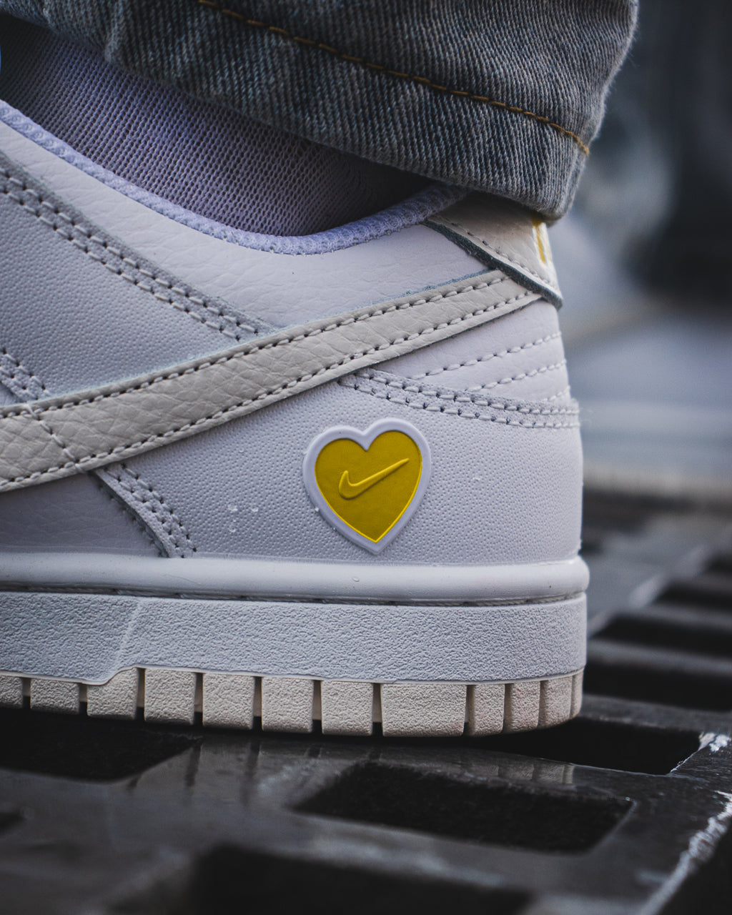 Nike Dunk Low Valentine's Day Yellow Heart