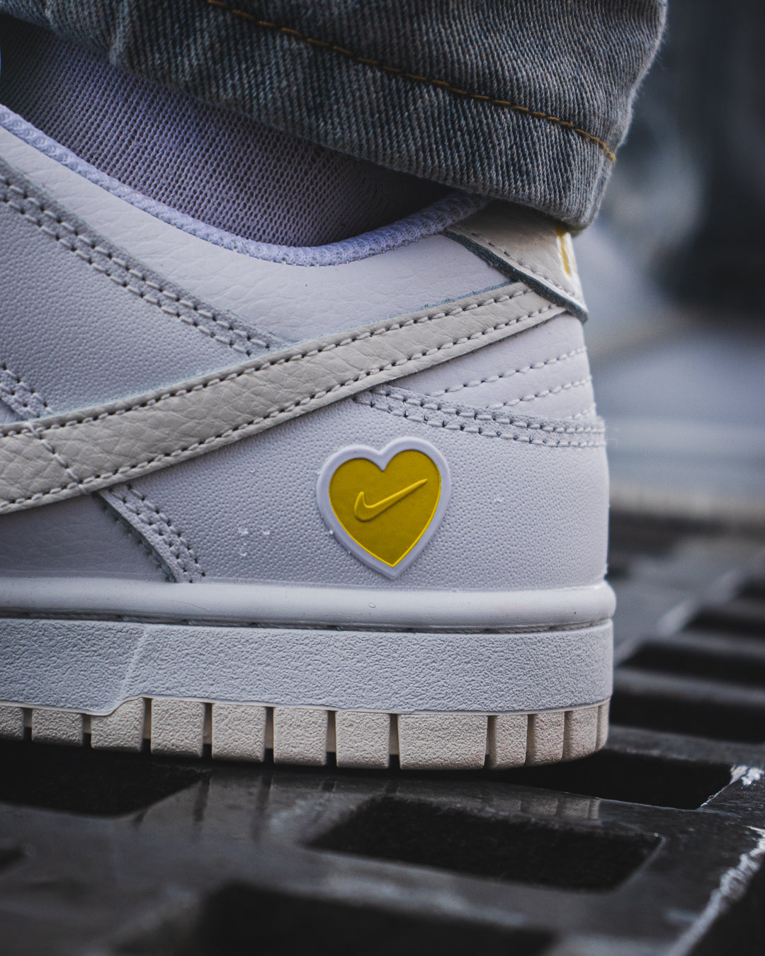 Nike Dunk Low Valentine's Day Yellow Heart