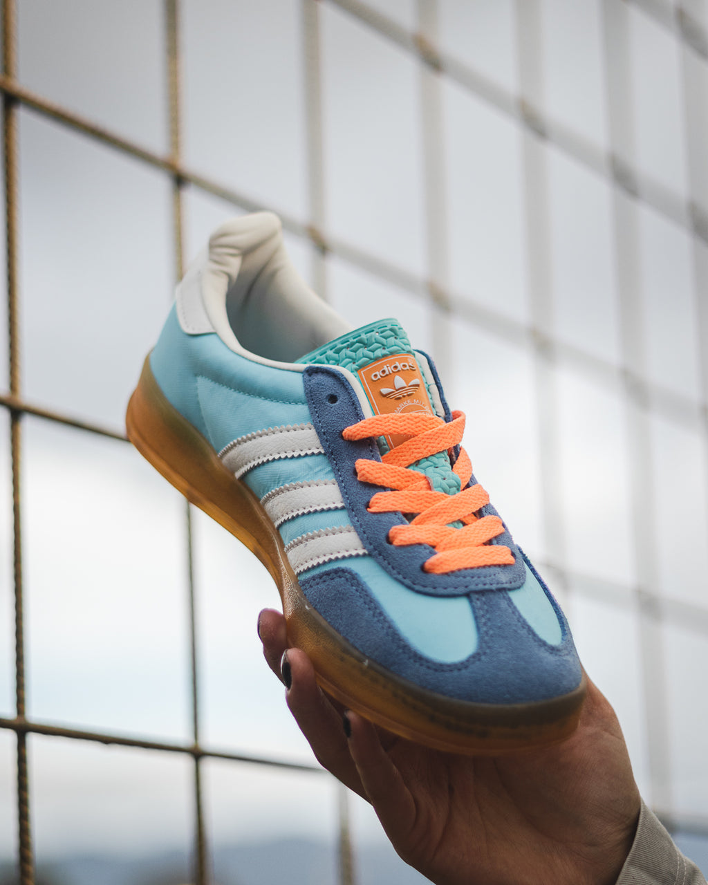 Adidas Gazelle Indoor Prevolet blue white Gum