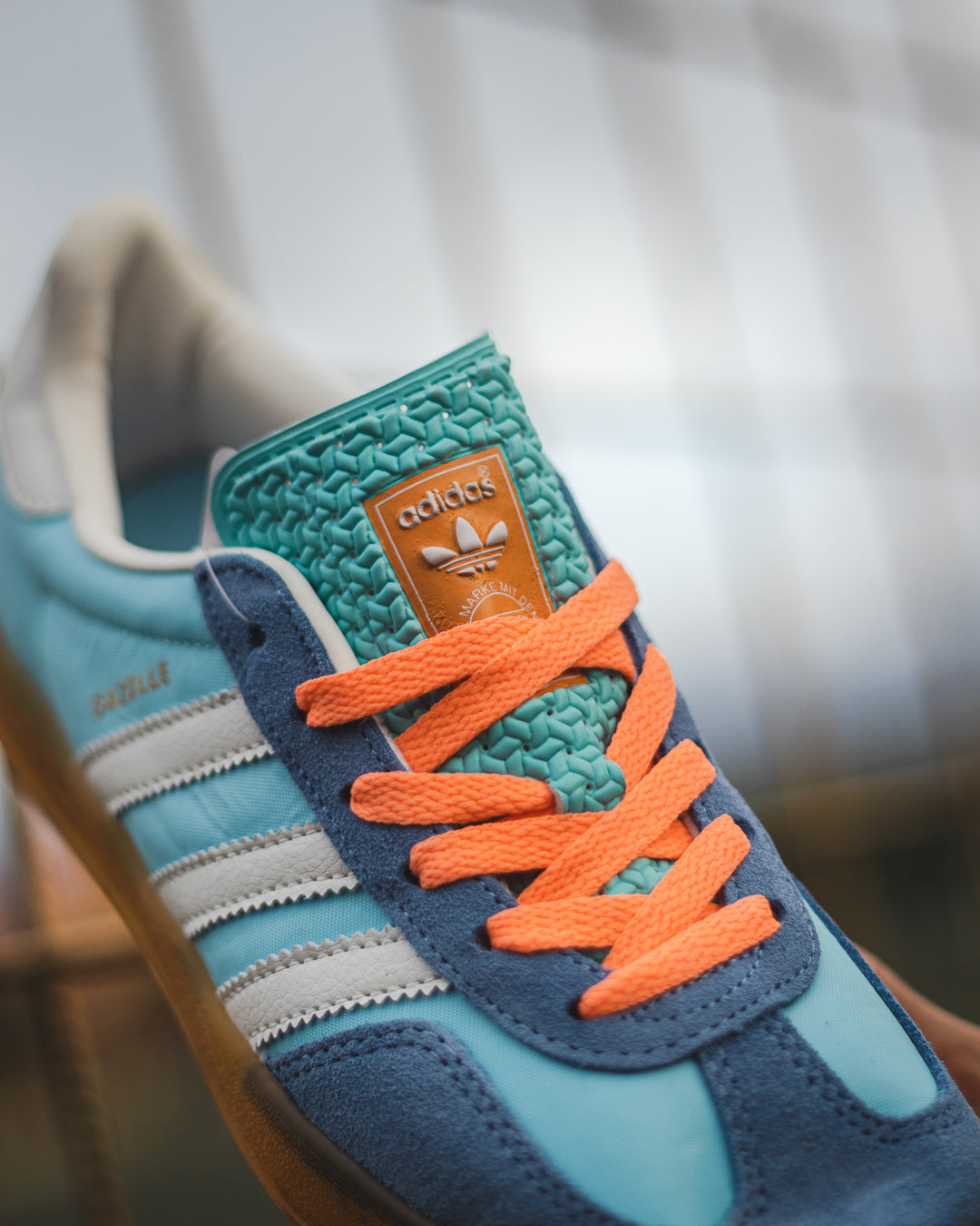 Adidas Gazelle Indoor Prevolet blue white Gum