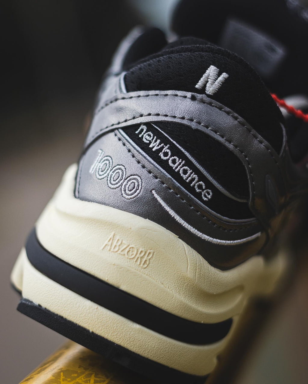 New Balance 1000 in the "Silver Metallic"