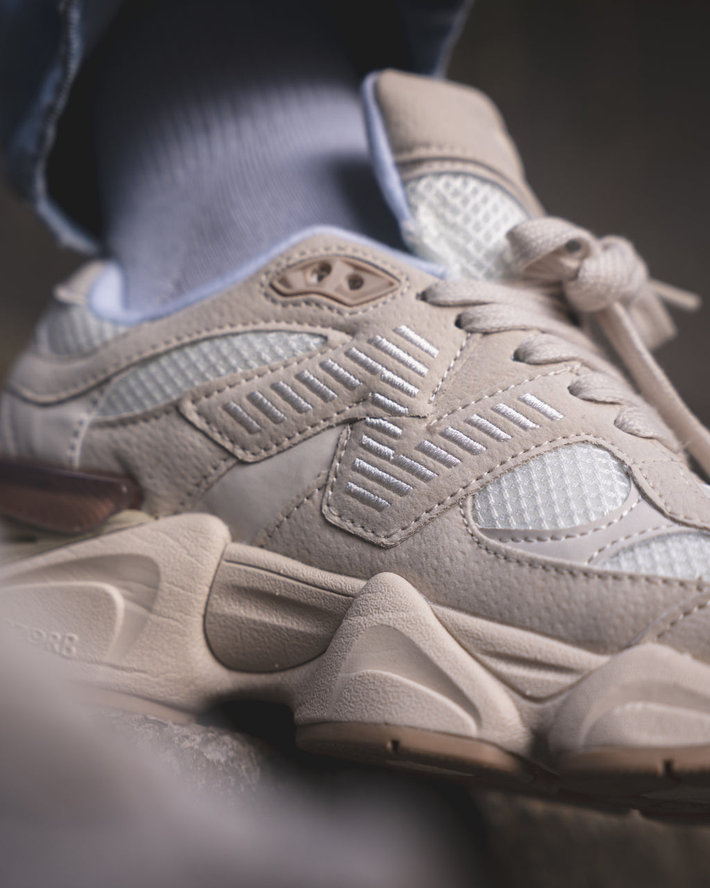 New Balance 9060 Bisque Frosted Glass