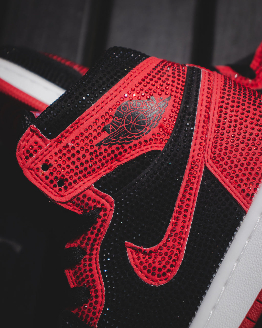 Air Jordan 1 “Chicago Winter” Swarovski Crystals