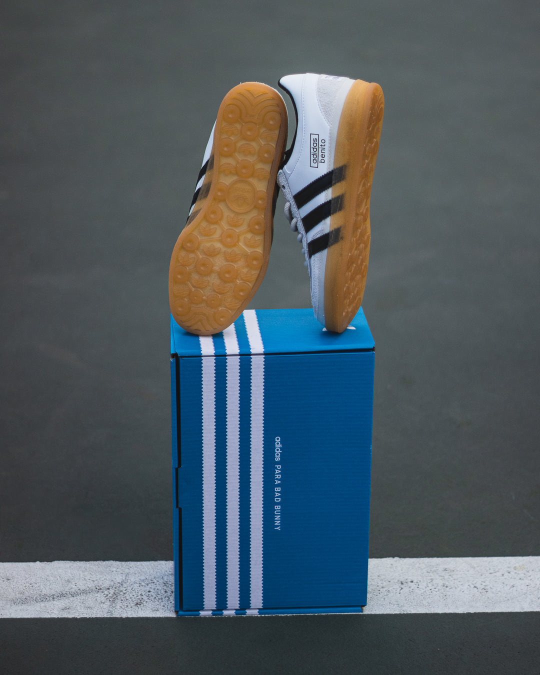 Adidas Gazelle Indoor x Bad Bunny “Core White”