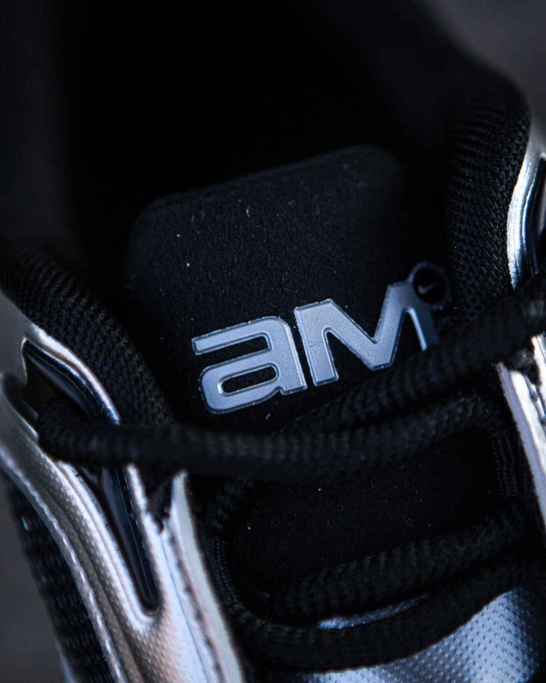 Nike Air Max Muse "Black and Metallic Silver"