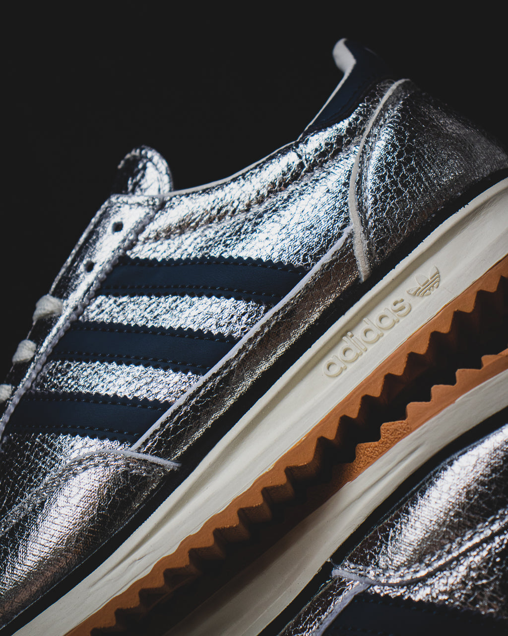 Adidas SL72 "Silver Metallic Collegiate Navy"
